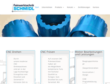 Tablet Screenshot of fwt-schmidl.de